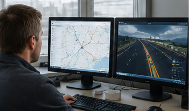 Heavy haul logistics route planning for oversized cargo transport across Europe